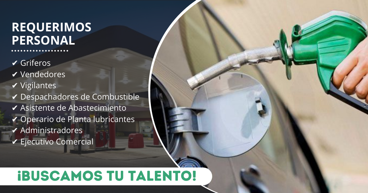 OFERTAS LABORAL EN LAS ESTACIONES DE SERVICIOS