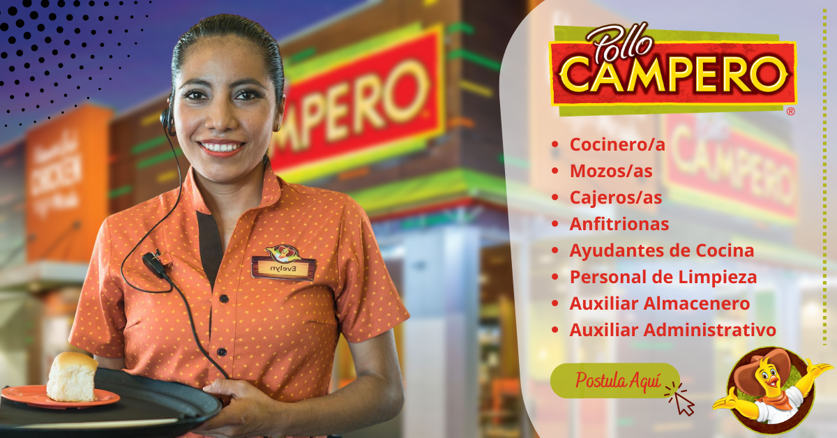 Convocatoria Laboral-POLLO CAMPERO